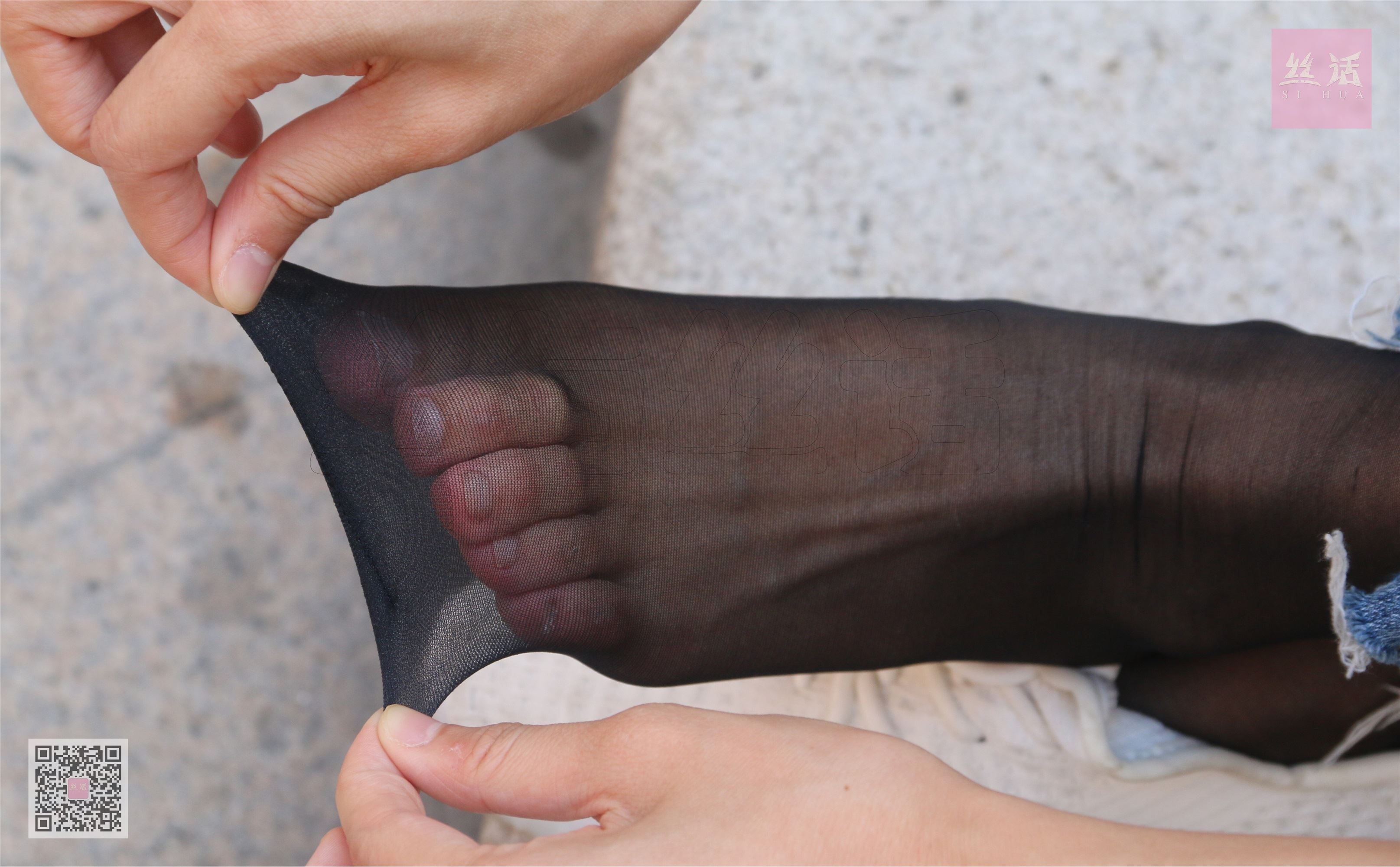 SiHua思话  SH006 婧娴 步行街偶遇库里斯